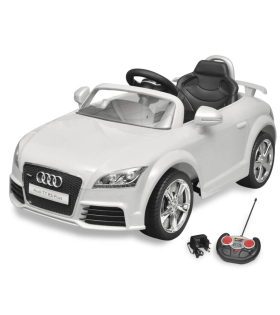 Mașinuță pentru Copii Audi TT RS, cu Telecomandă, Alb