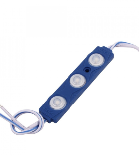 Modul LED 12V, 1.5W, IP67, Albastru, lumină albastra, 2835, 20 Buc