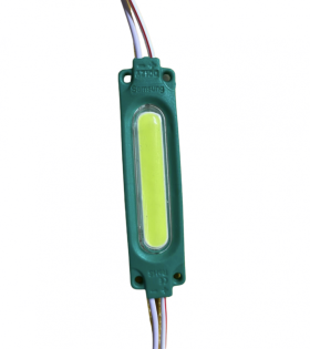 Modul LED COB 6 LED-uri 2W, Verde, IP65, 12V