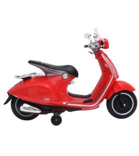 Motocicletă GTS300 de Jucărie Electrică Vespa, Roșu