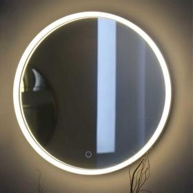 Oglindă LED Touch Rotundă, Smack, 50x50cm