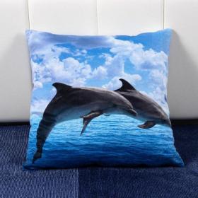 Pernuță Decorativă Delfin, Albastru