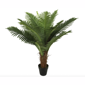 Planta Artificiala Palmier fara Ghiveci 90cm Verde
