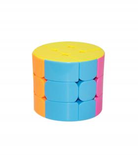 Cub rubik multicolor cu model diverse forme geometrice, CP-57