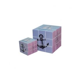 Set 2 cub rubik cu model multicolor , CP-48