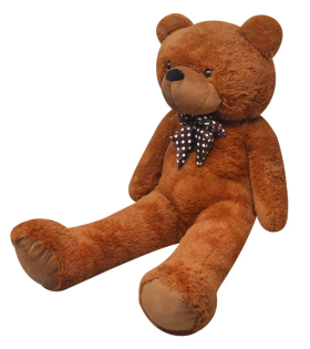 Ursuleț de Jucărie din Pluș Moale  XXL, Maro, 85cm